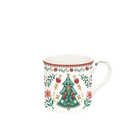 Easy Life Christmas Folk Christmas Mug Porcelain 300 ML