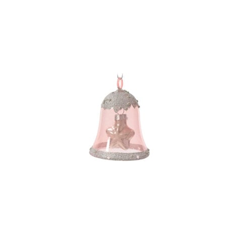 Kaemingk Christmas Tree Toy Bell With Star 7.5 CM