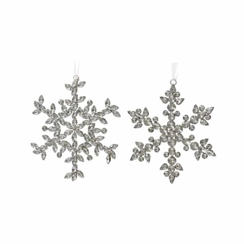 Kaemingk Christmas Tree Toy Snowflake 15 CM