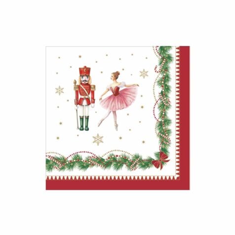 საახალწლო ხელსახოცები 33x33 სმ Magie De Noel Easy Life