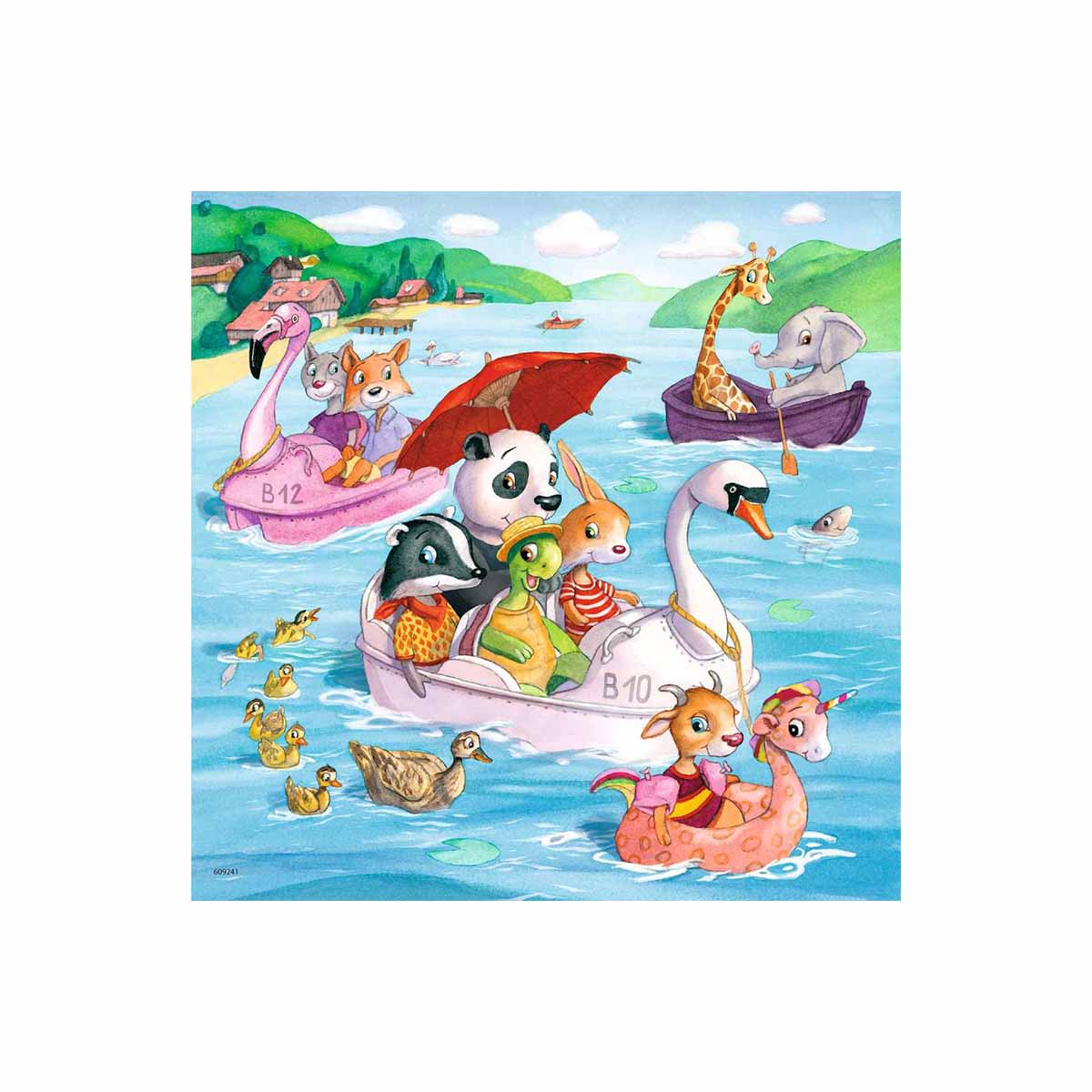 ფაზლი 3×49 ნაწილით Fun On The Water Ravensburger - Image 4
