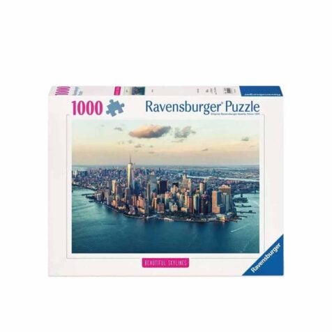 ფაზლი 1000 ნაწილით New York Beautiful Skylines Ravensburger