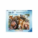 ფაზლი 500 ნაწილით Selfies Horsing Around Ravensburger