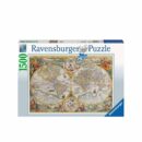 ფაზლი 1500 ნაწილით Historical World Map Ravensburger