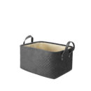 სარეცხის სათავსო სახელურებით ხავერდის 33x23x18 სმ Super