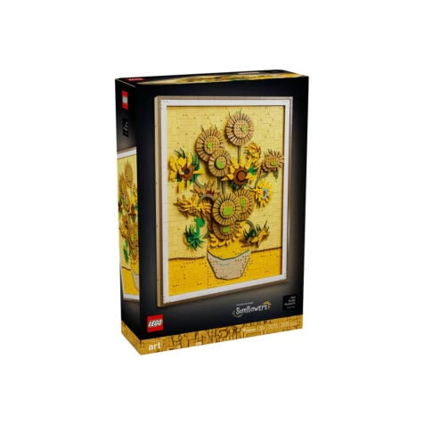 კუბიკები 2615 ერთეული Vincent van Gogh – Sunflowers Art Lego 31215