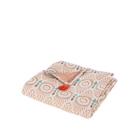 საწოლის გადასაფარებელი 130x170 სმ Jacquard Ikat Atmosphera
