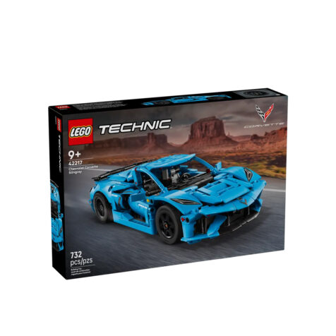 კუბიკები 732 ერთეული Chevrolet Corvette Stingray Blue Technic Lego 42217