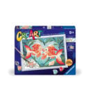 გასაფერადებელი ციფრებით Fish in Love CreArt Ravensburger