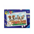 გასაფერადებელი ციფრებით Cat And Dogs CreArt Ravensburger