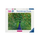 Ravensburger-Peacock Puzzle 500 Pieces