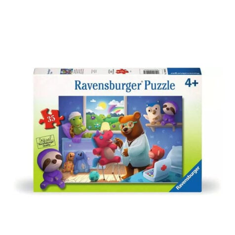 ფაზლი 35 ნაწილით Stuffed Animal Hospital Ravensburger
