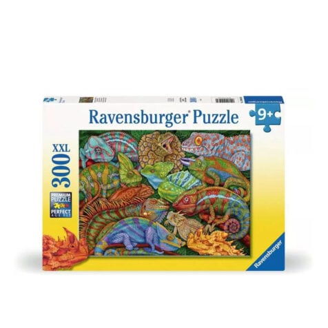 ფაზლი 300 ნაწილით Riveting Reptiles Ravensburger