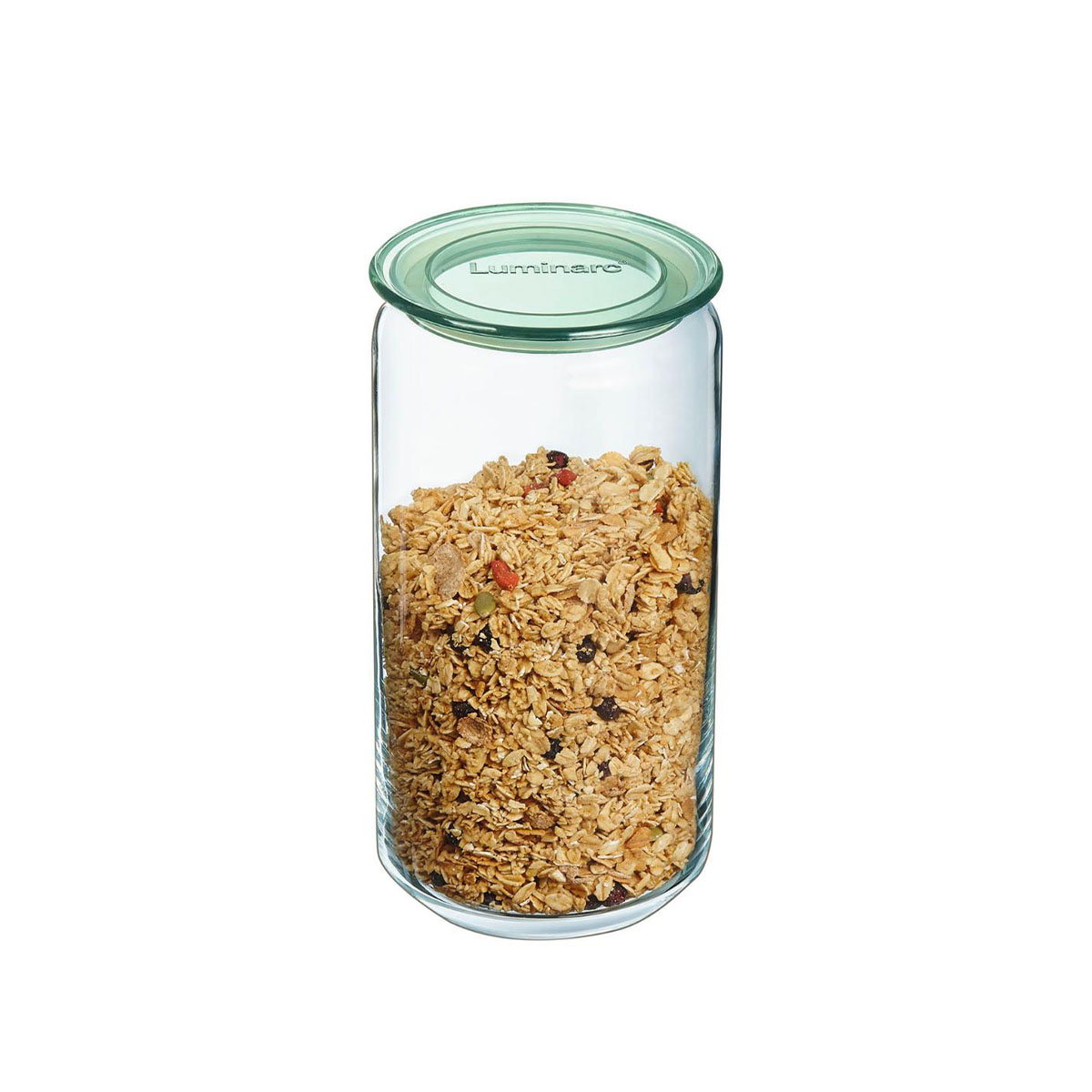 ქილა თავსახურით 1.5 ლ Pure Olive Green Luminarc - Image 2