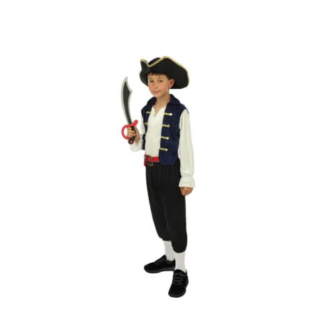 P’tit Clown-Pirate Costume Set For 5-6 Years Old Kids