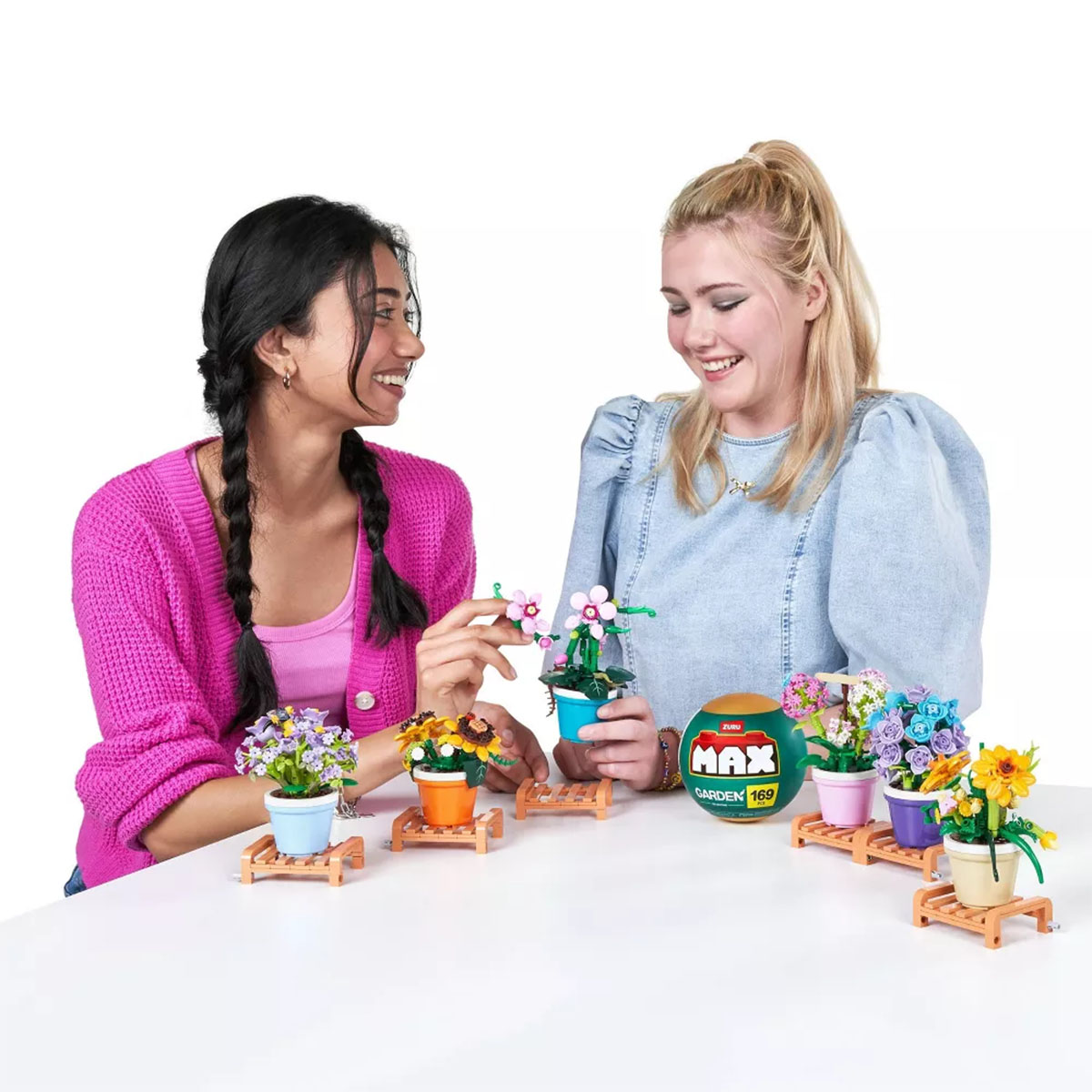 კუბიკების ნაკრები კაფსულაში მცენარე ქოთნით MAX Potted Plants Zuru - Image 11