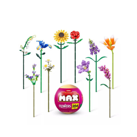 კუბიკების ნაკრები კაფსულაში 2 ყვავილი MAX Potted Plants Zuru