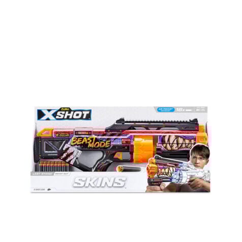 Zuru- X-Shot Skins Last Stand Dart Blaster With 16 Darts