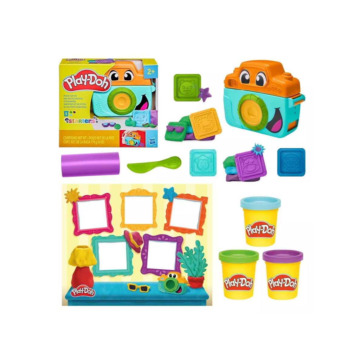 საძერწი ნაკრები ფოტოაპარატით Photo Fun Play-doh Hasbro - Image 2