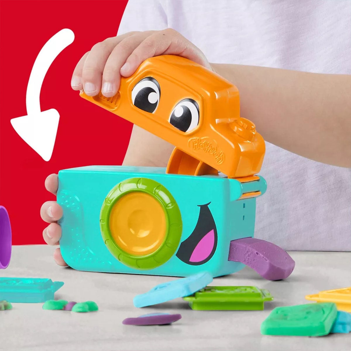 საძერწი ნაკრები ფოტოაპარატით Photo Fun Play-doh Hasbro - Image 5