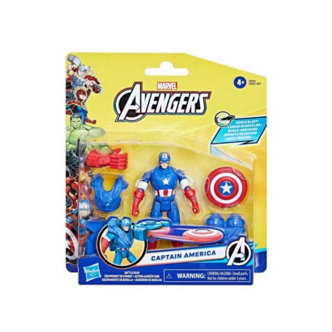 ფიგურა აქსესუარებით Captain America Avengers Marvel Hasbro