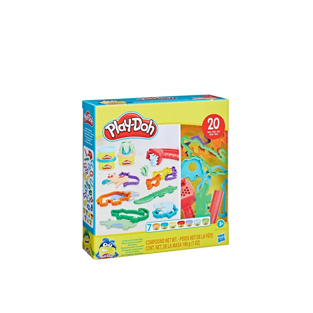 საძერწი ნაკრები 7 პლასტილინის ქილით და 20 აქსესუარით Play-Doh Hasbro
