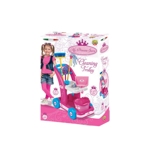 დასუფთავების ურიკა აქსესუარებით 1x8 Princess Sara Gia Quinto