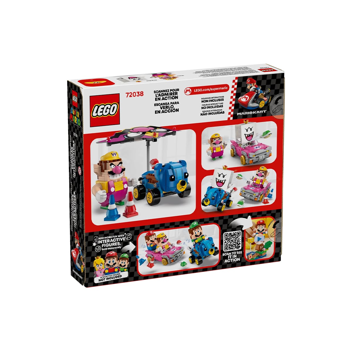 72038 Lego-Mario Kart™ – Wario King Boo Bricks Set 512 Pieces