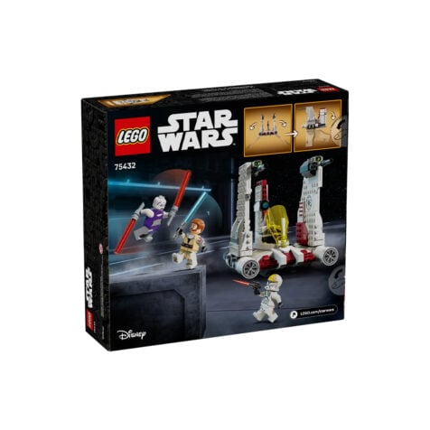 კუბიკების ნაკრები 567 ერთეული V-19 Torrent Starfighter Star Wars Lego 75432