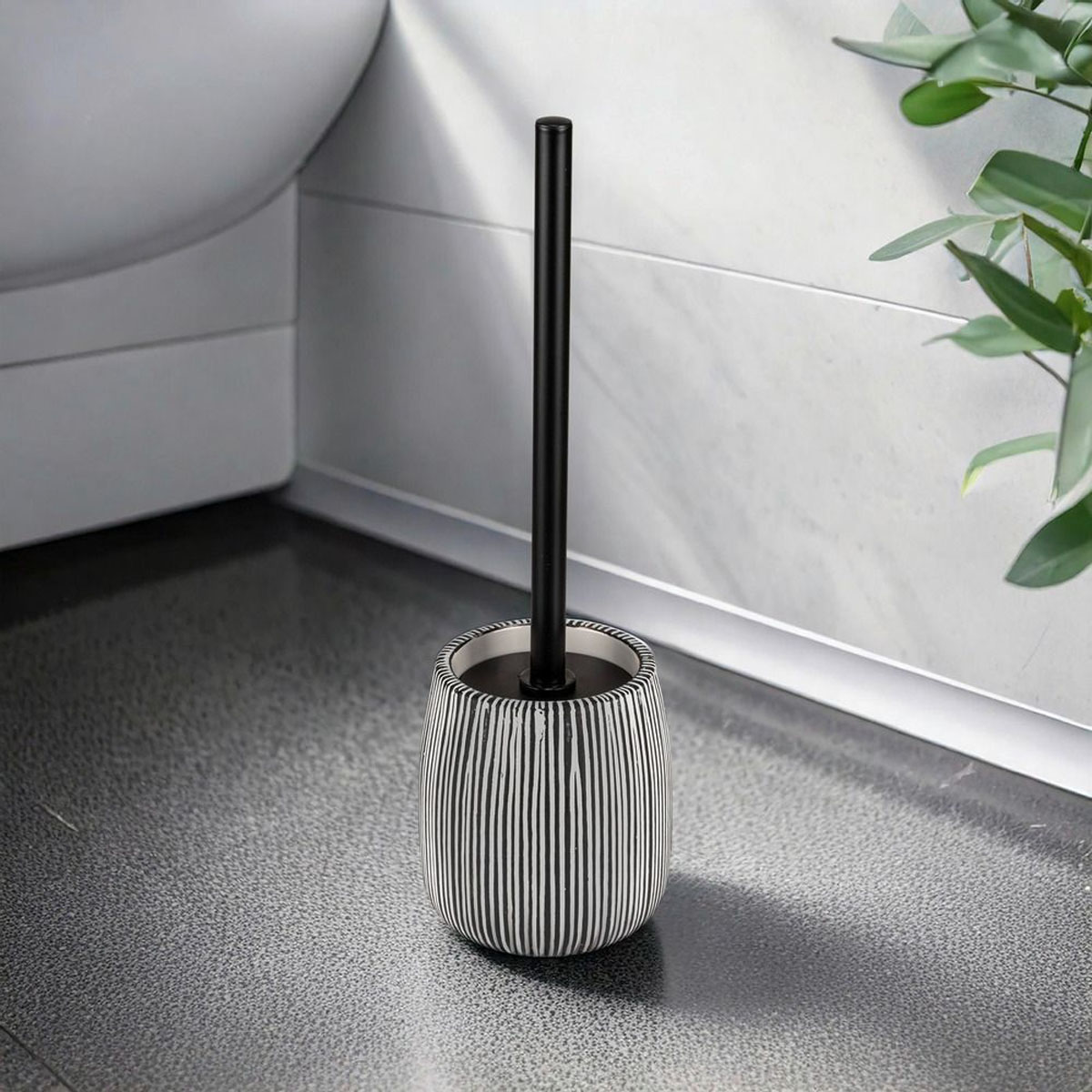 ტუალეტის ჯაგრისი რეზერვუარით 12x38 სმ Pascoli Wenko - Image 3