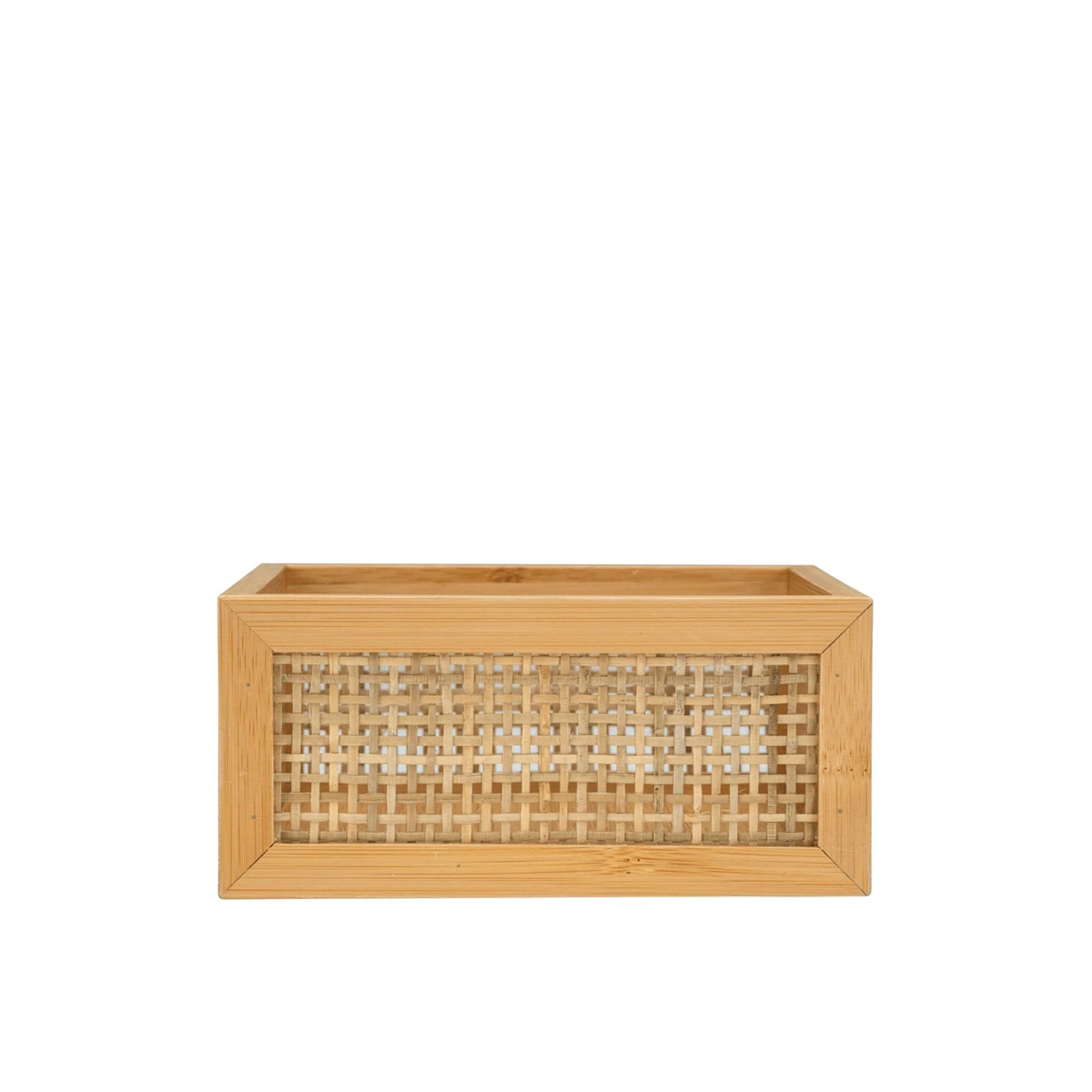 Wenko Bamboo Cosmetic Organizer 15x15x7 CM - Image 2