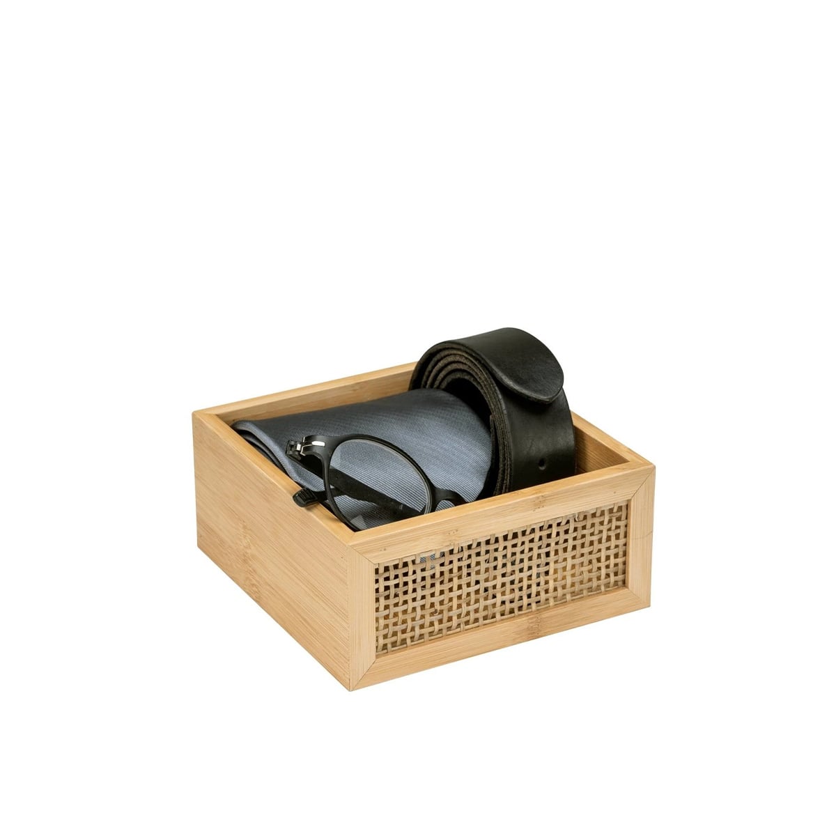 Wenko Bamboo Cosmetic Organizer 15x15x7 CM - Image 6