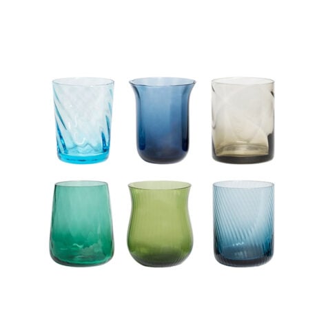 Bitossi Home Ilaria Innocenti Glasses Set 1x6