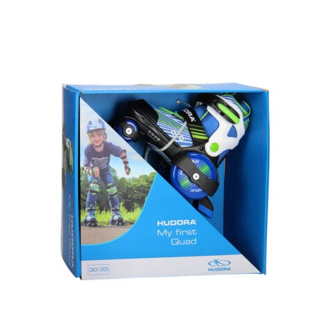 Hudora My First Quad Roller Skate Set Size 30-33