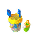 ქვიშის სათამაშო ნაკრები სათლი აქსესუარებით პლასტმასის  1×5 Dema-stil