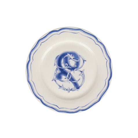 Super Georgian Letters Dessert Plate With Letter “დ” 21CM