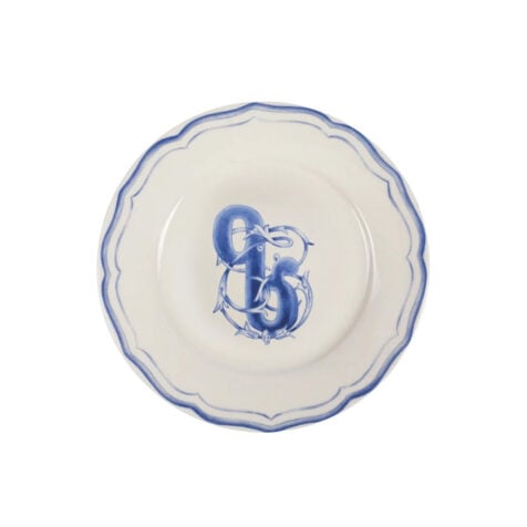 Super Georgian Letters Dessert Plate With Letter “ზ” 21CM