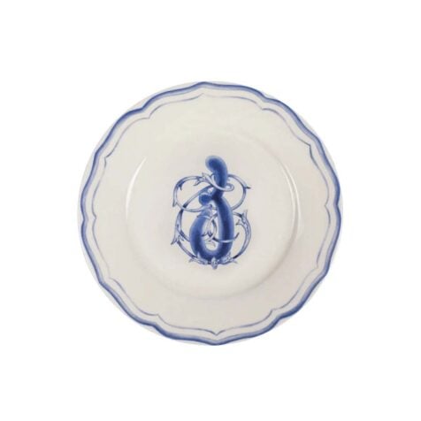Super Georgian Letters Dessert Plate With Letter “კ” 21CM