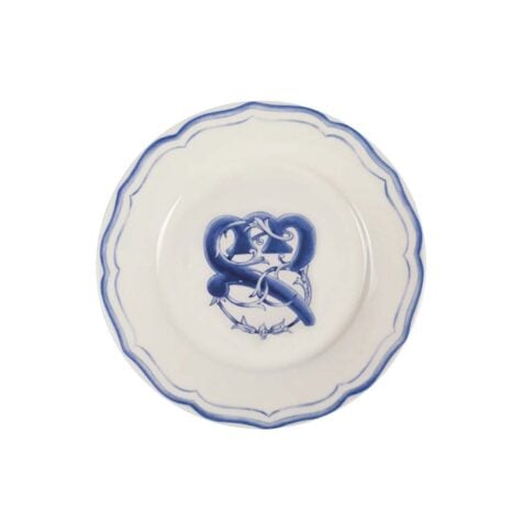 Super Georgian Letters Dessert Plate With Letter “ლ” 21CM