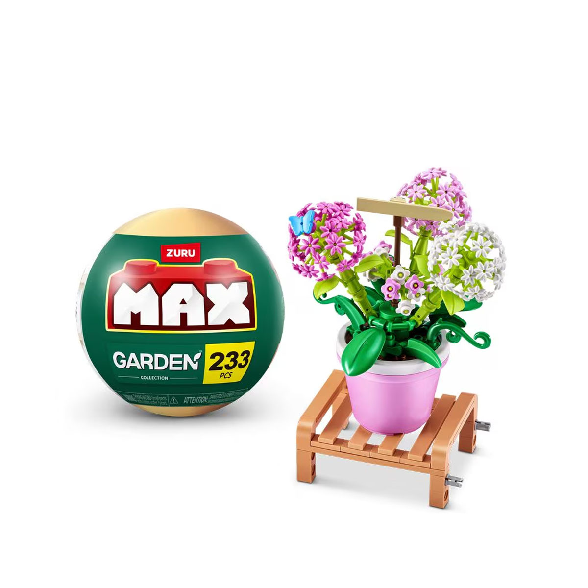 კუბიკების ნაკრები კაფსულაში მცენარე ქოთნით MAX Potted Plants Zuru - Image 6