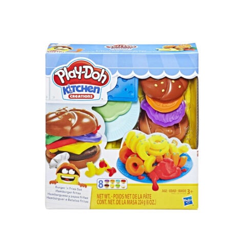 ბურგერების გასაკეთებელი ნაკრები Silly Snacks Kitchen Creations Play-doh Hasbro