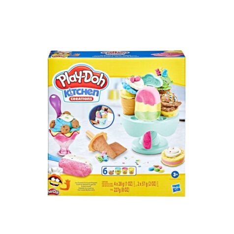 ნაყინის დასამზადებელი ნაკრები Milk N Cookies Kitchen Creations Play-doh Hasbro