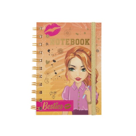 საწერი წიგნაკი მცირე ზომის A6 Besties Creative Craft Group
