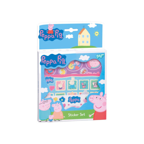 Totum-Peppa Pig Sticker Set