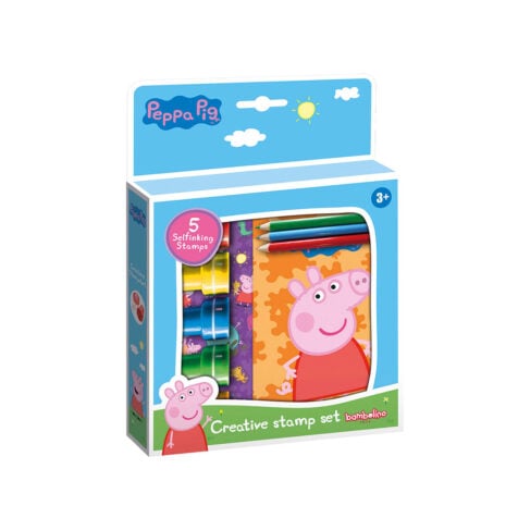 Bambolino Toys-Peppa Pig Peppa Pig Creative Stamp Set
