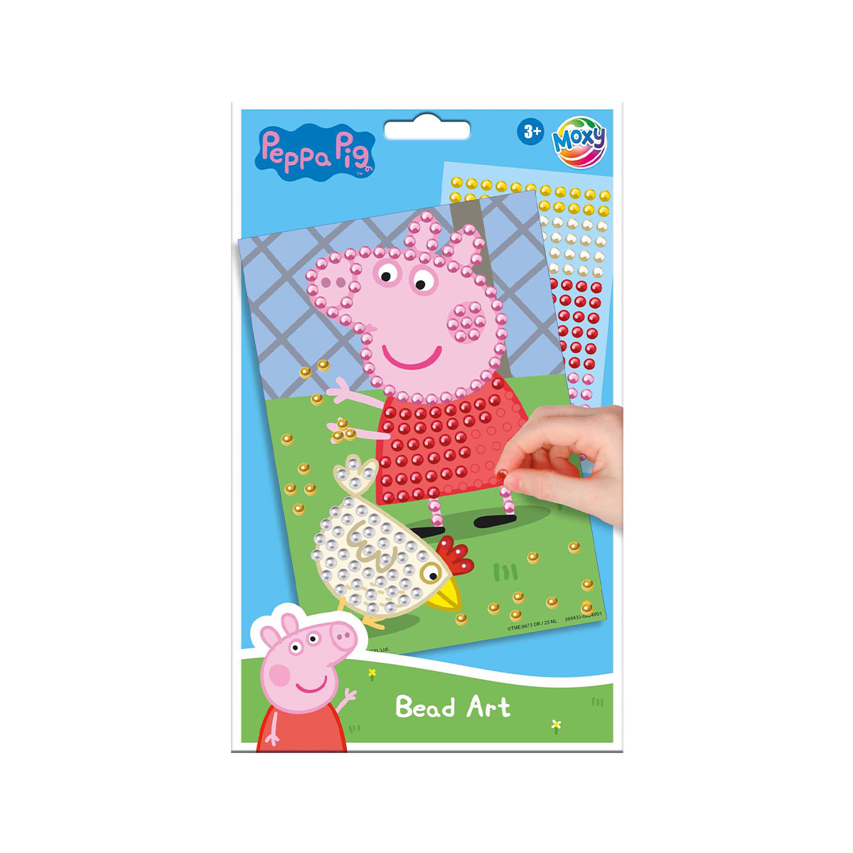 ასაწყობი ნახატი თვლებით Peppa Pig Grafix - Image 2