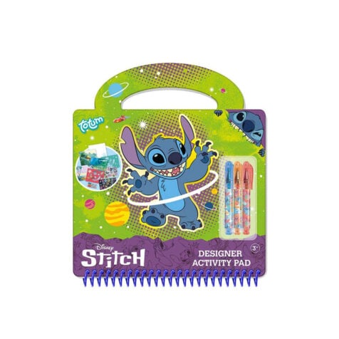 სადიზაინერო ალბომი სტიკერებით Stitch Disney Totum