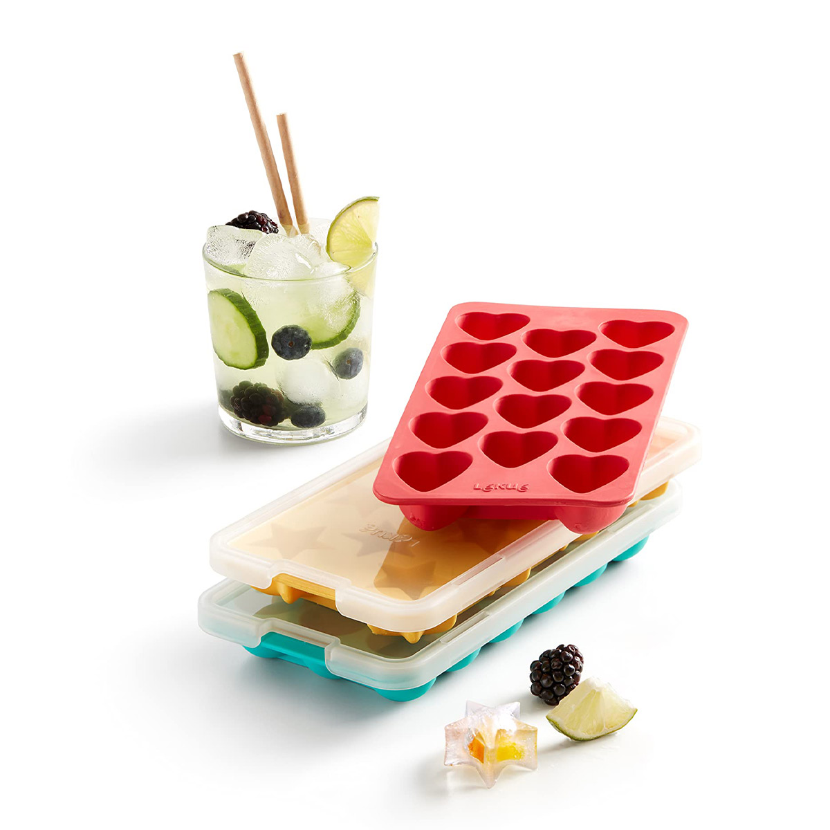 ყინულის ფორმა თავსახურით Ice & Ice Trays Lekue - Image 4