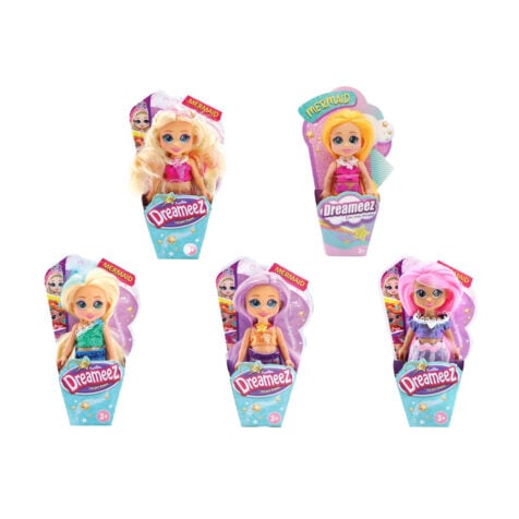 თოჯინა ქალთევზა მცირე ზომის 15 სმ Mermaid Dreameez Funville