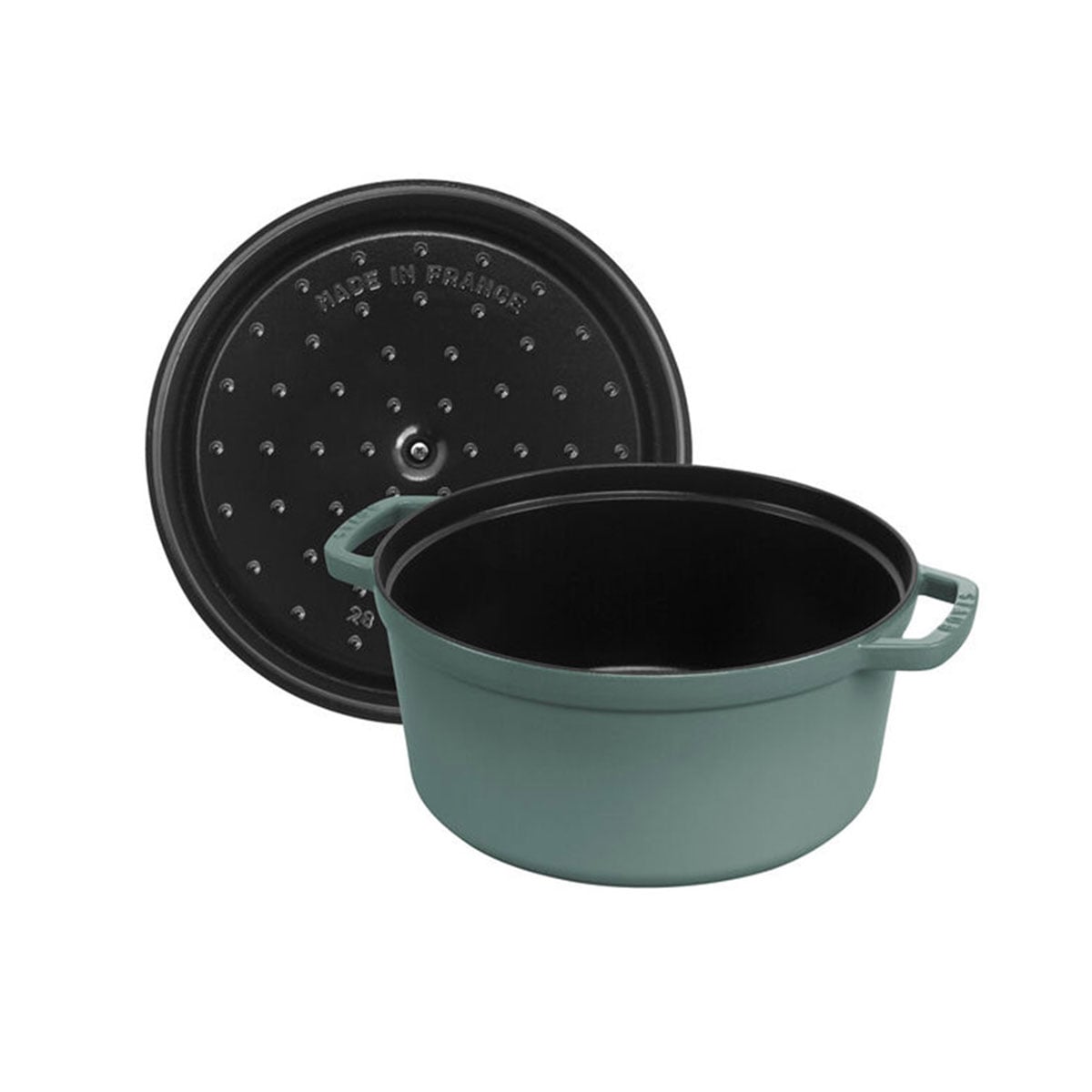 Staub Cocotte Eucalyptus Cast Iron 7 L - Image 2